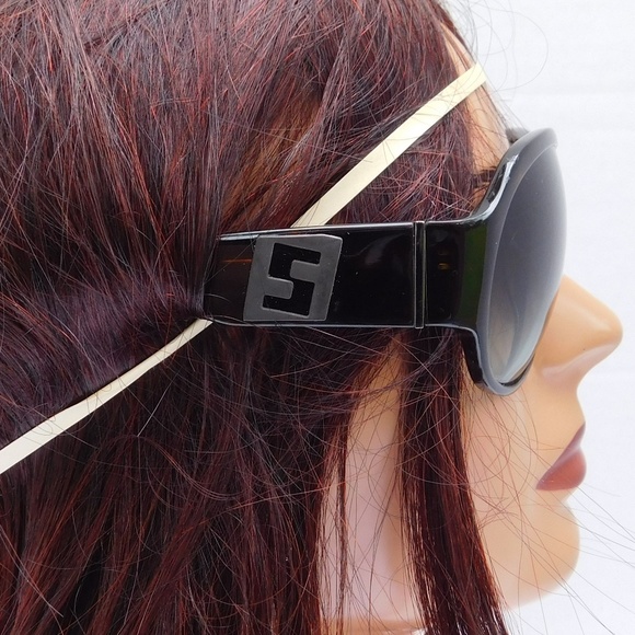 SOLD-AUTHENTIC FENDI FS472M 125 BROWN SUNGLASSES - Picture 5 of 8